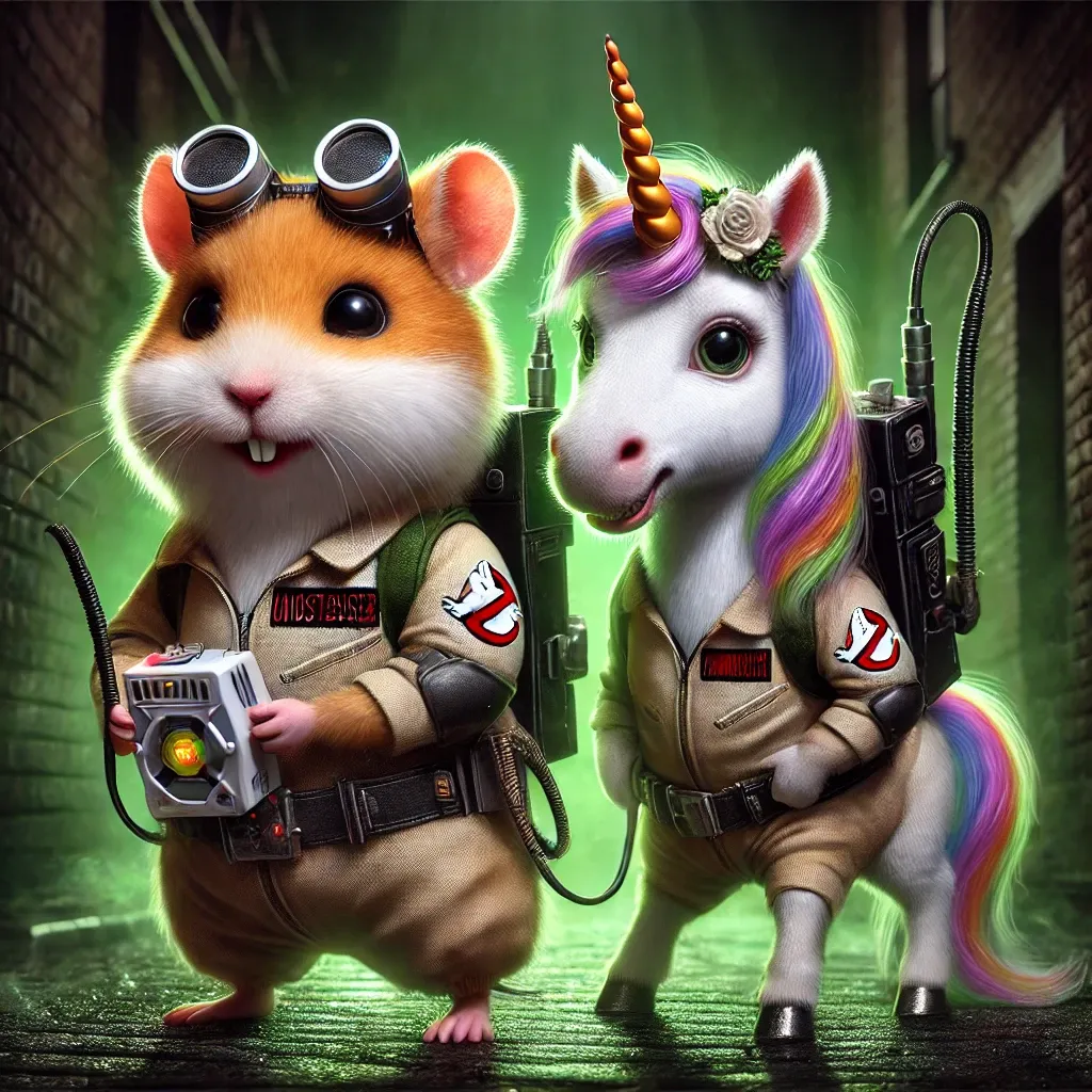 Hammy & Mavis IRL